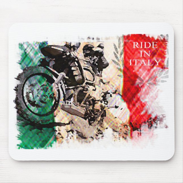 Ride in Italy 1200 Adventure Mouse Pad (Front)