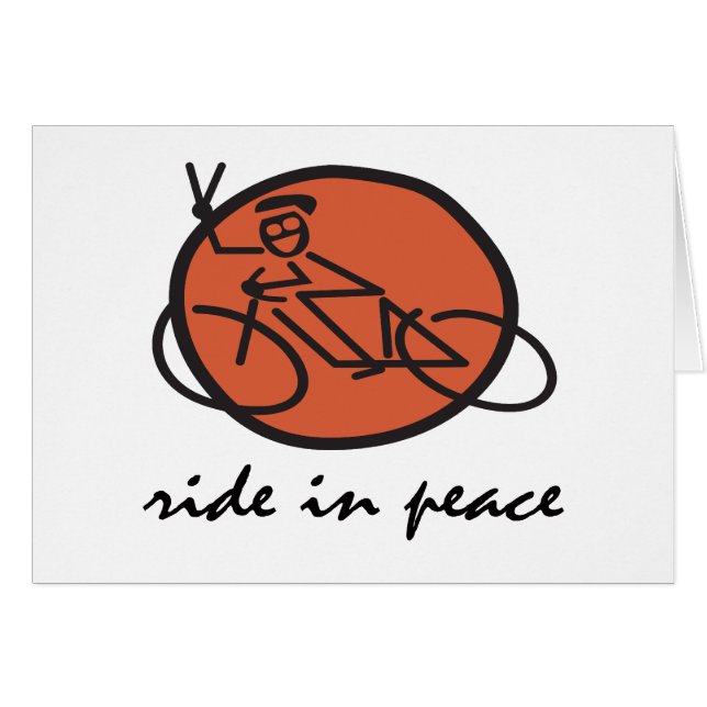 Ride In Peace (Front Horizontal)