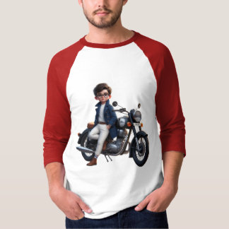 Ride in Style: Emphasizes the stylish aspec T-Shirt