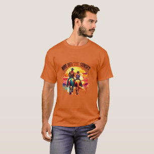 ✨"Ride in the Sunset" Cowboy Ranch Shirt – Perfect