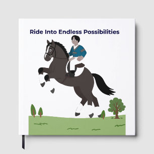 Ride Into Endless Possibilities Inspirational Ho Guest Book