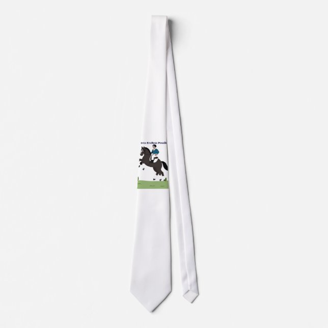 Ride Into Endless Possibilities | Inspirational Ho Tie (Front)
