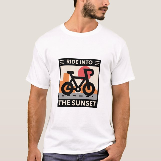 Ride Into the Sunset T-Shirt (Front)