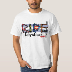 Ride Keystone Colorado snowboard value tee