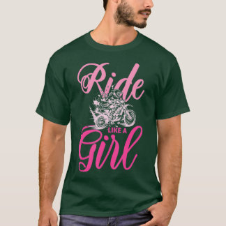 Ride like a Girl Motocross T-Shirt