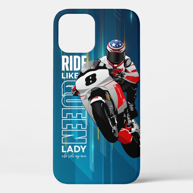 Ride Like a Queen  |  Case-Mate iPhone Case (Back)