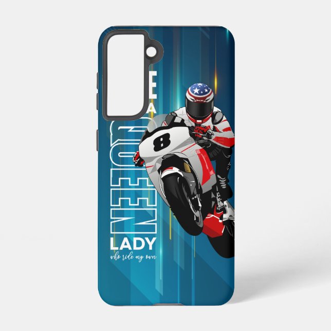 Ride Like a Queen |  Samsung Galaxy S21 Case (Back)