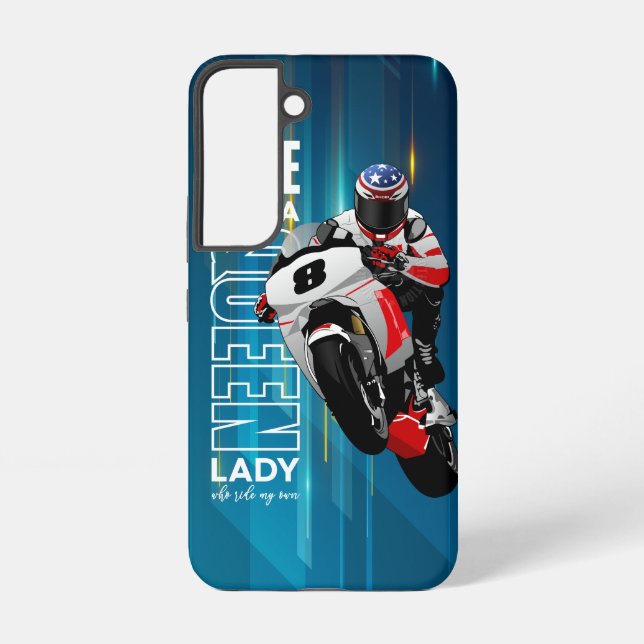 Ride Like a Queen |  Samsung Galaxy S22 Case (Back)