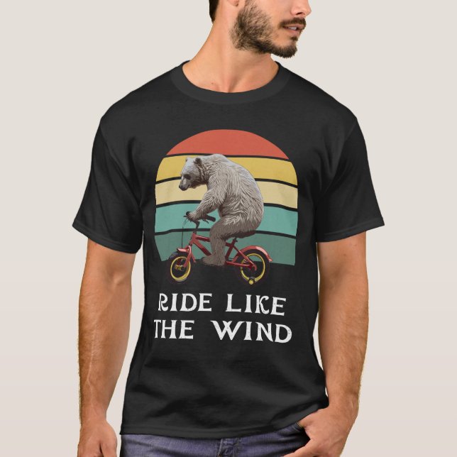 Ride Like The Wind T-Shirt (Front)
