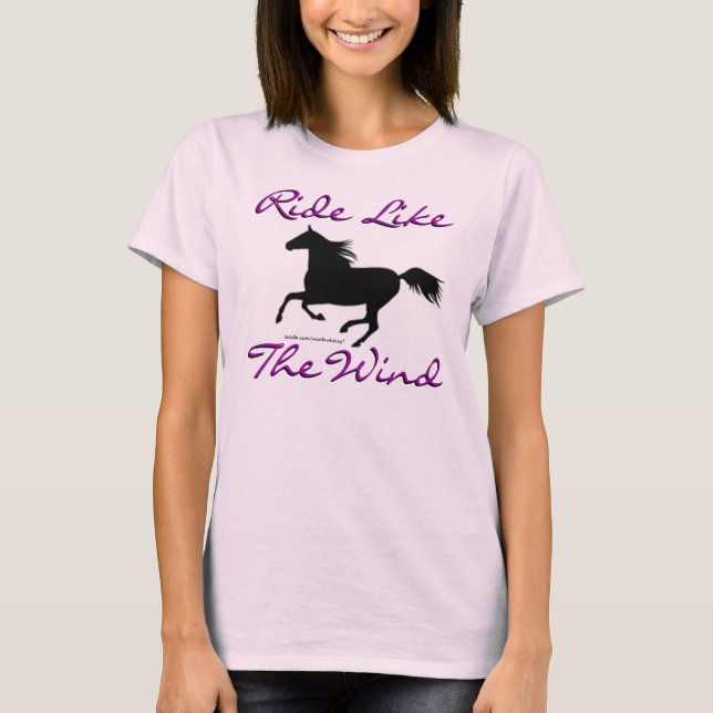 Ride Like The Wind T-Shirt (Front)