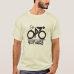 Ride Like The Wind T-Shirt<br><div class="desc">CycloRetro's Ride Like The Wind funny cycling T shirt. With crispy clean smooth lines this T shirt design is sure to impress your friends or make a great gift.</div>