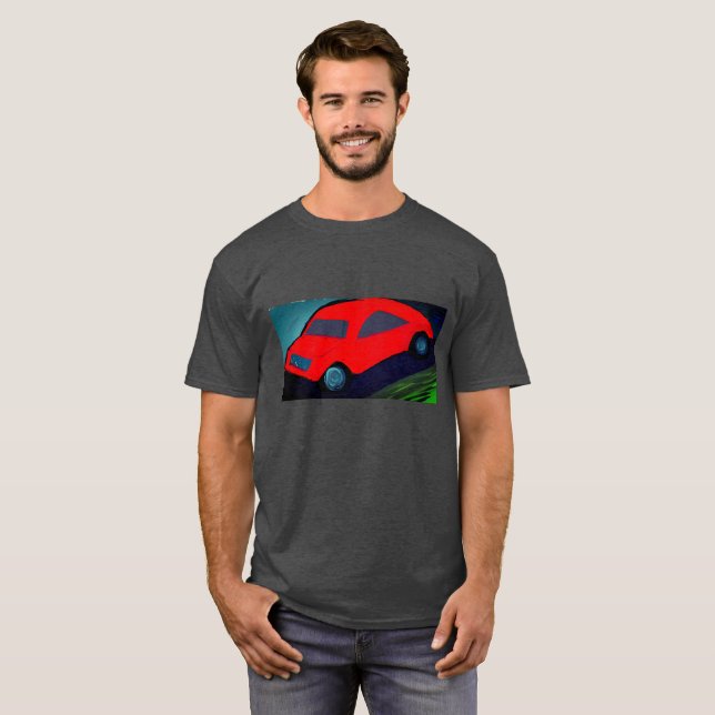 ride me car T-Shirt (Front Full)
