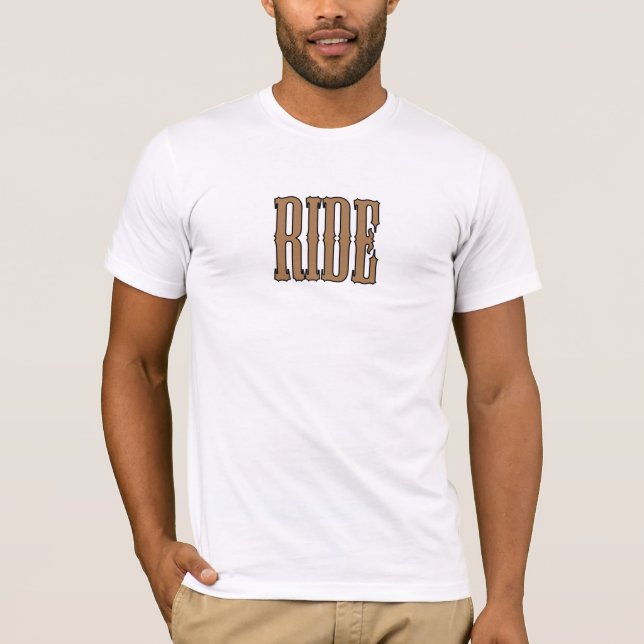 ride me T-Shirt (Front)