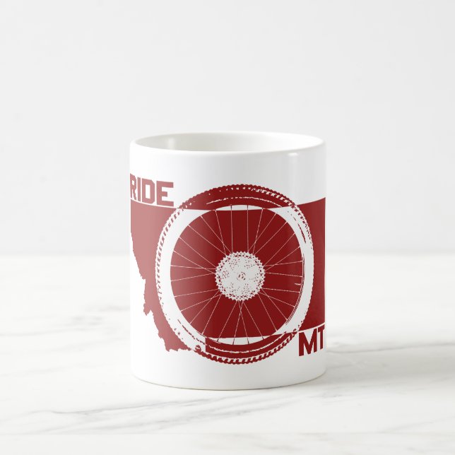 Ride Montana Coffee Mug (Center)