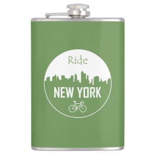 Ride New York Hip Flask