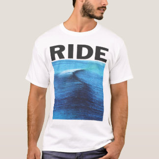 Ride Nowhere Album Wave Artwork Shoegaze Band T-Shirt