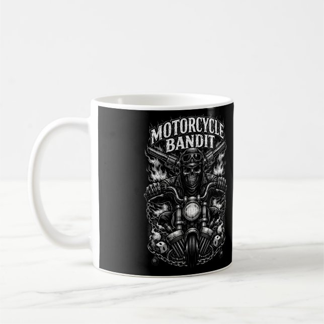 Ride of the Iron Bandit Coffee Mug (Left)