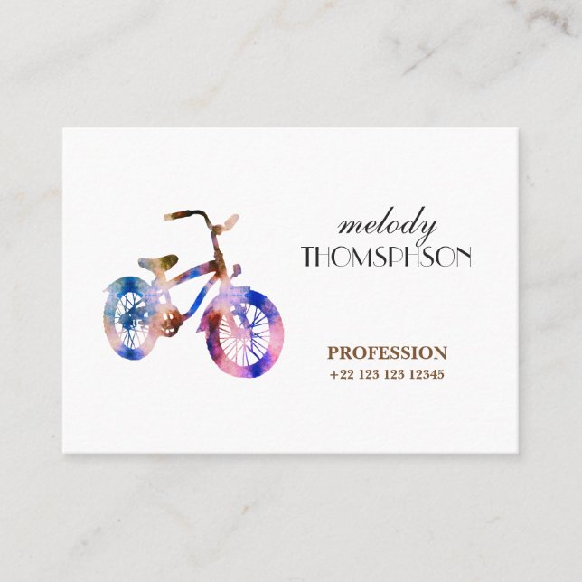 Ride On Business Card (Front)