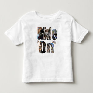 Ride On, Motorbike Picture Logo, Toddler T-Shirt