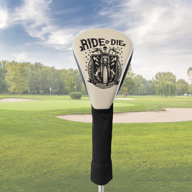 Ride or Die Motorcycles Golf Head Cover (Creator Uploaded)