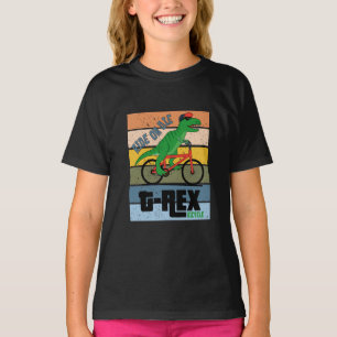 Ride or Die T Rex Bicycle T-Shirt