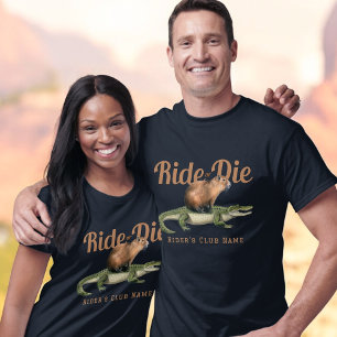 Ride or Die with Your Club Name T-Shirt