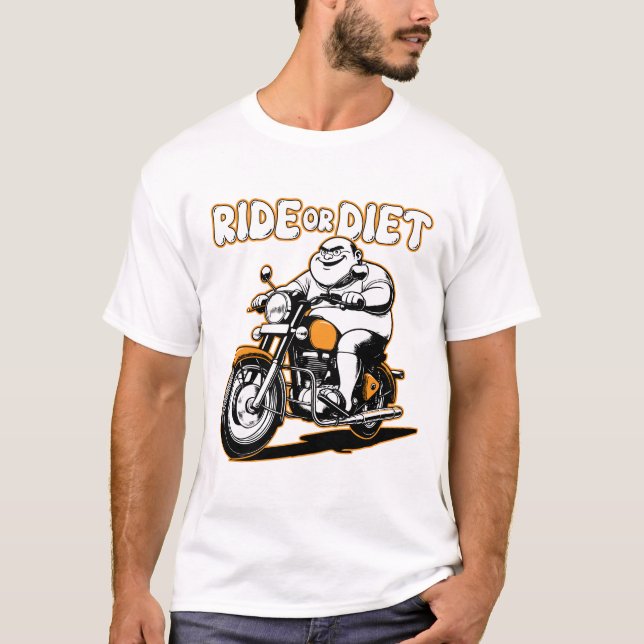 Ride or Diet T-Shirt (Front)