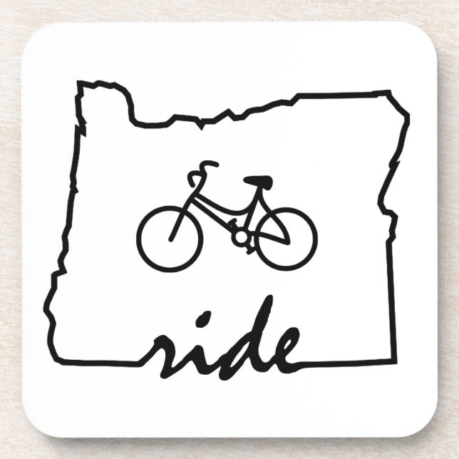 Ride Oregon (Cycling) Coaster (Front)