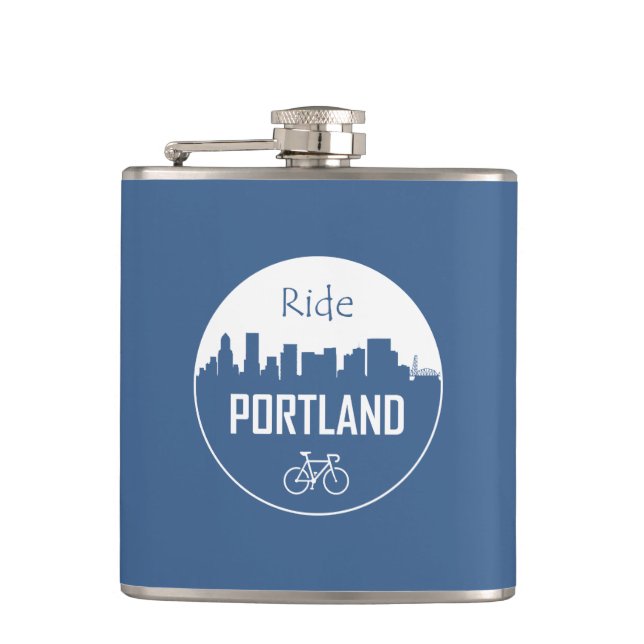 Ride Portland Hip Flask (Front)