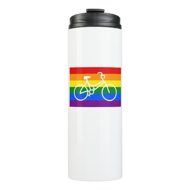 Ride Pride Cycling Thermal Tumbler (Front)