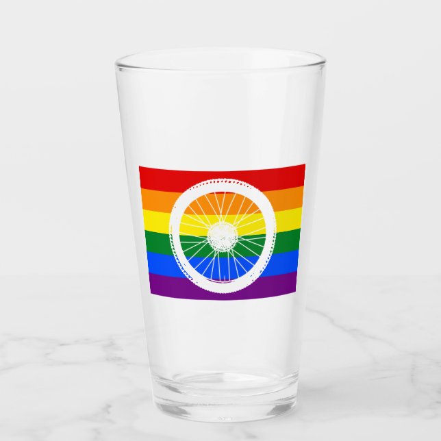 Ride Pride Cycling Wheel Glass (Front)