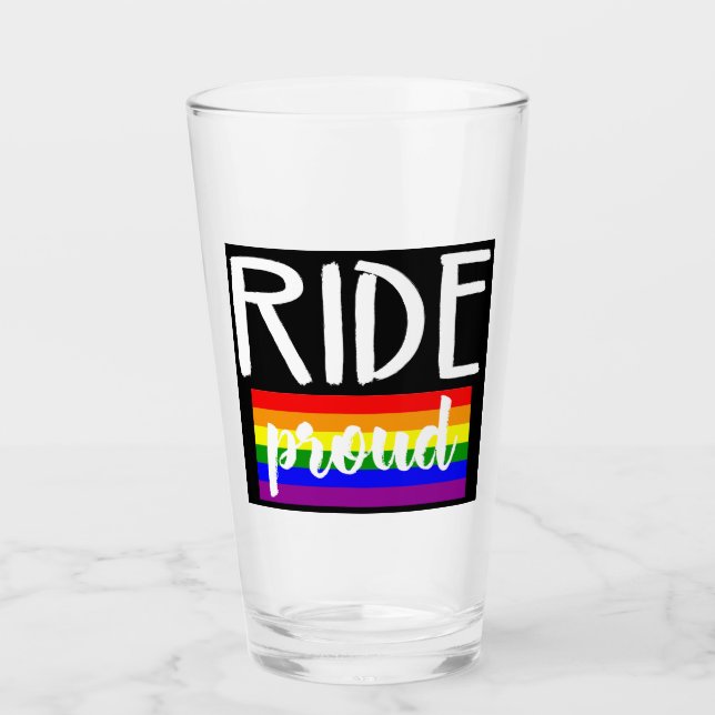 Ride Proud Cycling Glass (Front)
