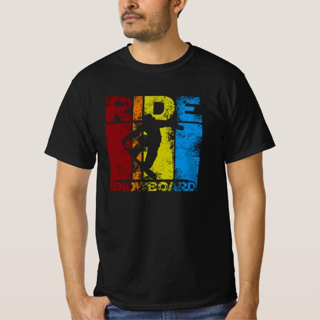 Ride Snowboard T-Shirt (Front)