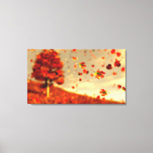 Ride the October Breeze Canvas Print