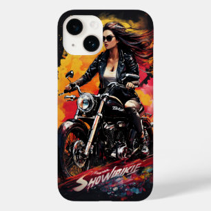 "Ride the Road: Iconic Motorcycle Silhouette Tees" Case-Mate iPhone 14 Case