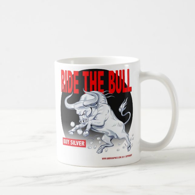 Ride the SIlver Bull MUG (Right)