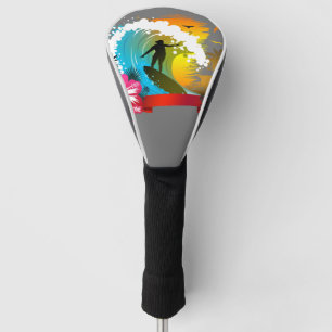 Ride The Tide Golf Head Cover