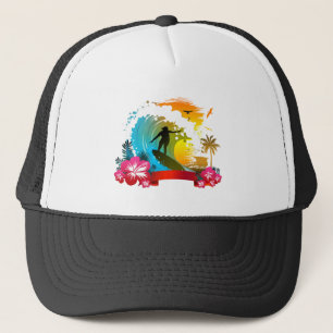 Ride The Tide Trucker Hat