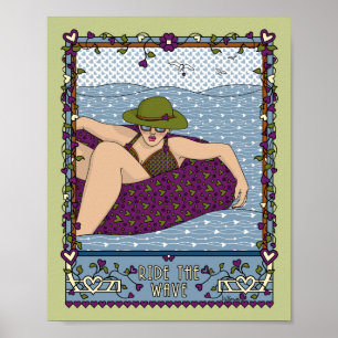 Ride The Wave_A_8x10 Poster