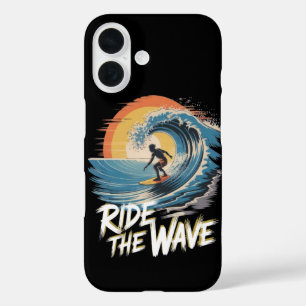 Ride the Wave iPhone 16 Case