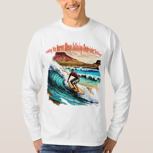 Ride The Wave T-Shirt (Front)