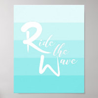 Ride The Wave Wall Art