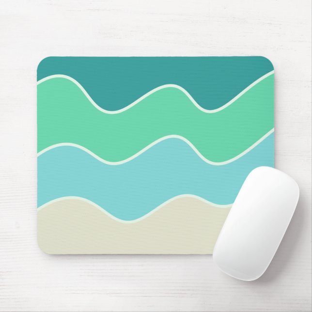 Ride The Waves mouse pad (With Mouse)