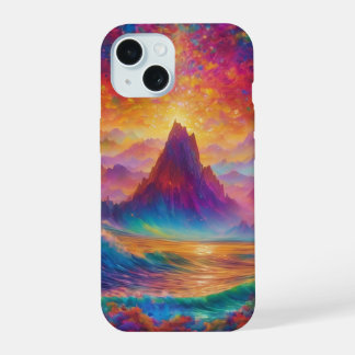 Ride the Waves of Mindscapes iPhone 15 Case