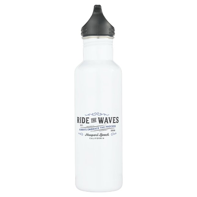 Ride The Waves Water Bottle (Right)
