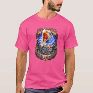 Ride To Live Motorcycles Sport Hamlet Egel America T-Shirt