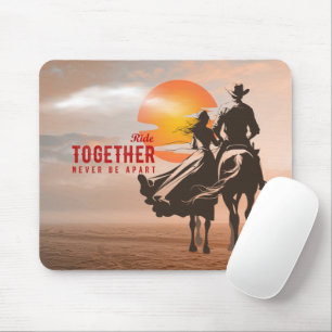 Ride together- A wonderful Western life (2) Mouse Pad