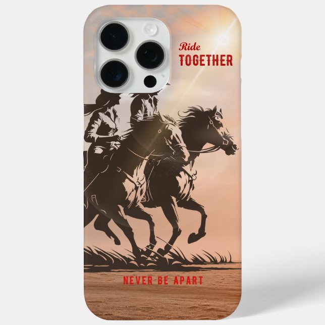 Ride together- A wonderful Western life |  Case-Mate iPhone Case (Back)
