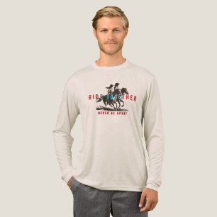 Ride together (Light mode)   Men's Long Sleeve Tri-Blend Shirt