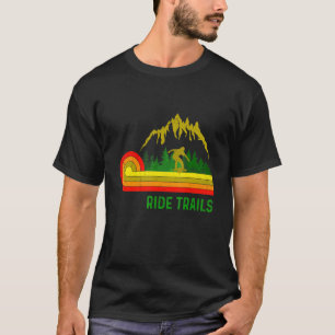 Ride Trails Onewheel Retro Vintage One Wheel float T-Shirt